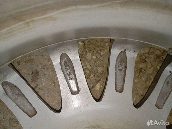 Литые диски R15 Toyota оригинал