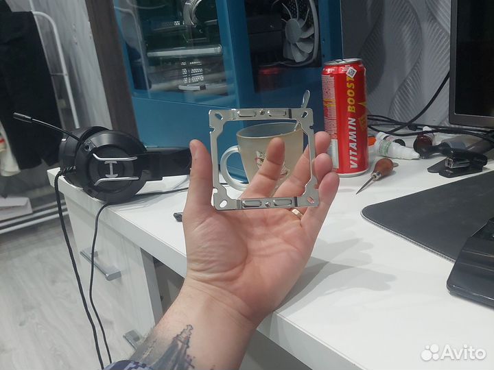 Крепление для кулера интер