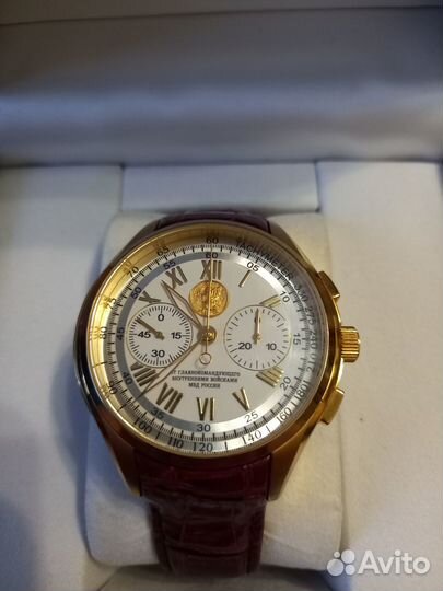 Мужские часы хронограф Полёт-Хронос 3140/915.6.316