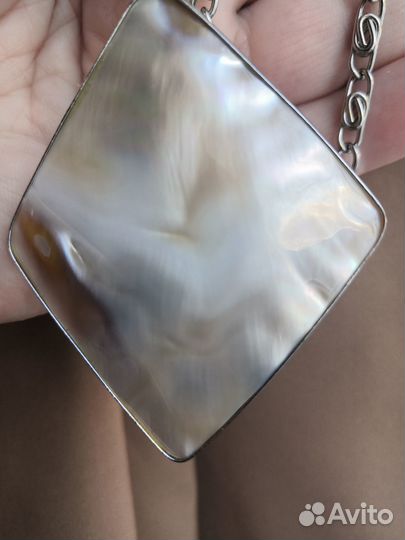 Винтажное колье подвеска кулон Цепочка с кулоном