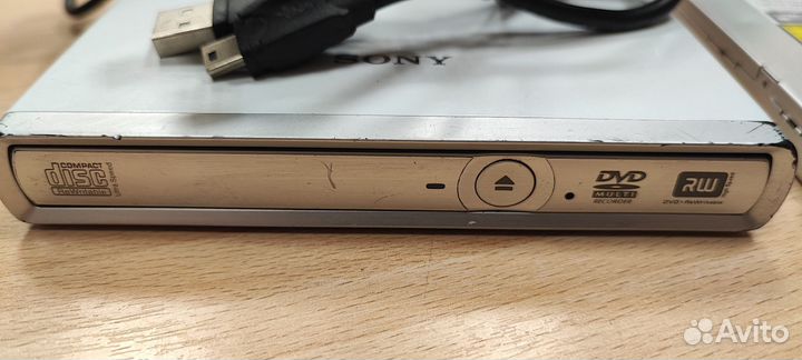 Приводы CD slim и внешний DVD-RW