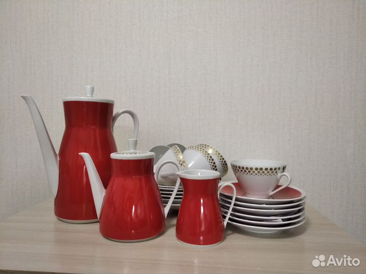 Сервиз Freiberger,1962 год,фарфор,ГДР