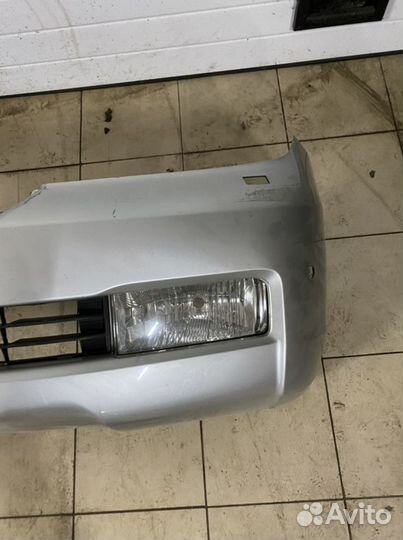 Передний бампер на Land cruiser 200