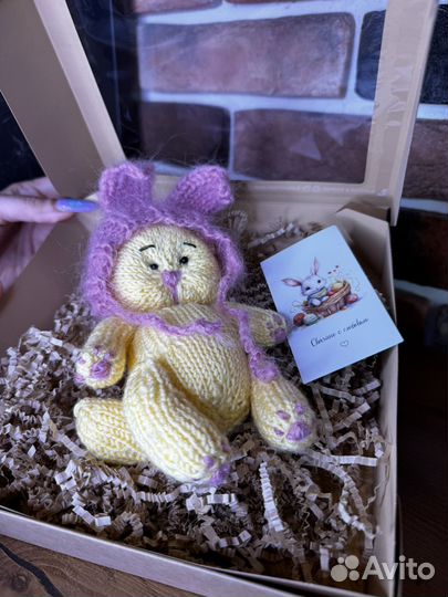 Вязанная игрушка, ручная работа. Амигуруми