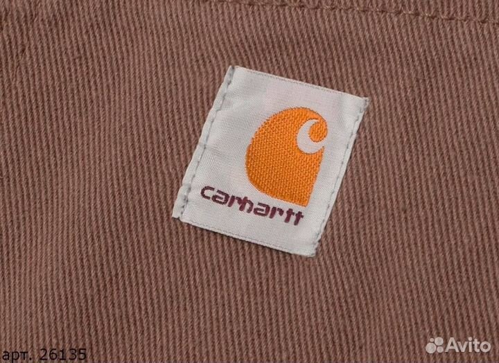 Джинсы Carhartt коричневого цвета