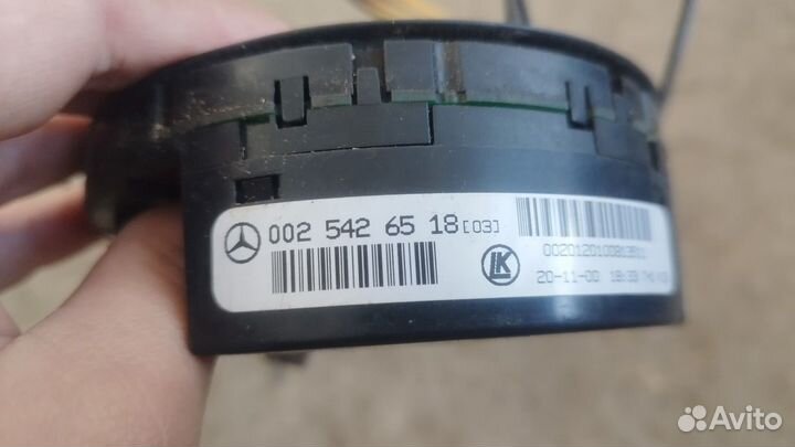 Механизм подрулевой для SRS (ленточный) Merc W168