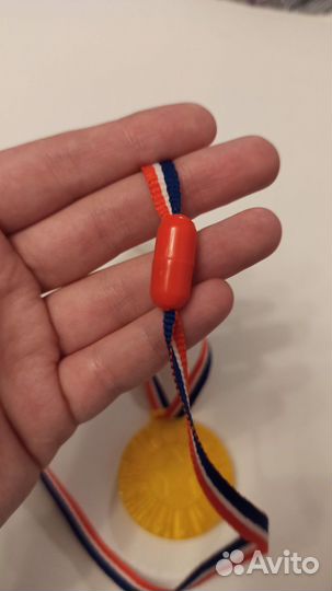 Медаль чемпиона Well done со шнурком