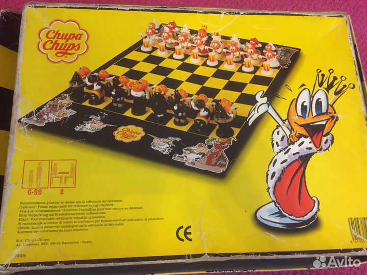 Шахматы chupa chups