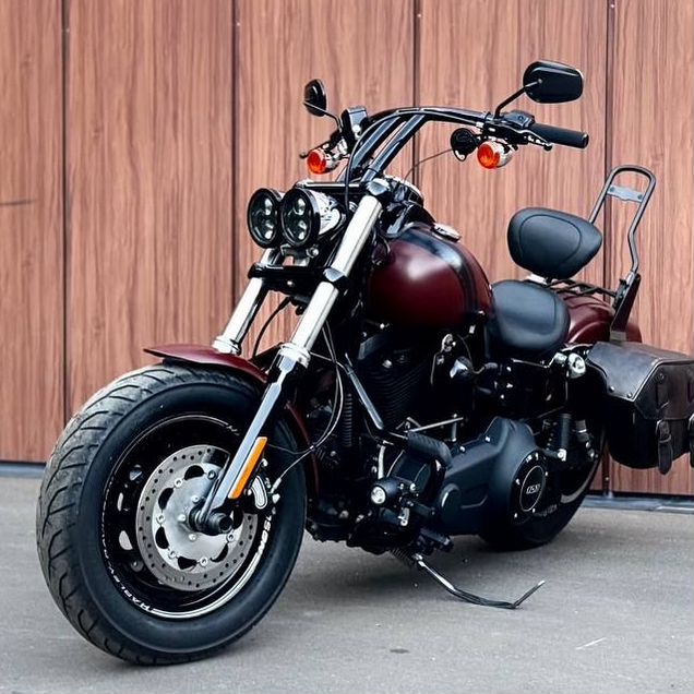 Harley-Davidson Fat Bob, 2016, 40 000 км
