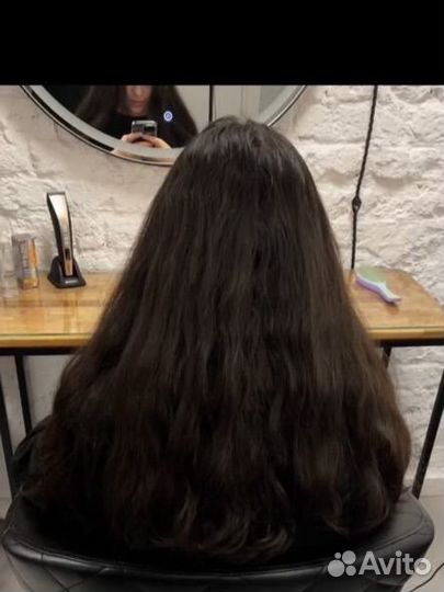 Модель на ботокс волос