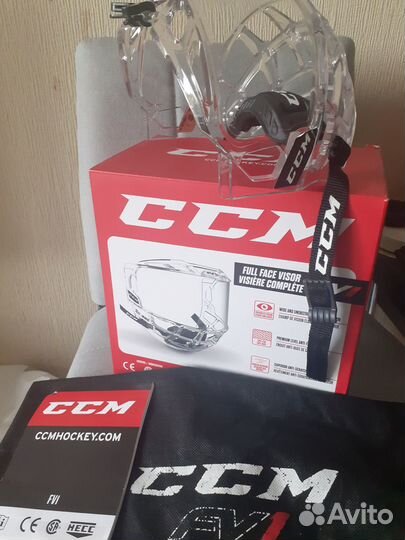 Визор хоккейный ссм FV 1Jr