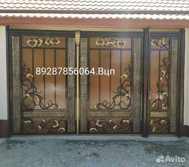 Кованые ворота