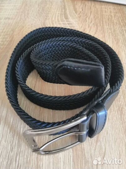 Ремни плетенка, мужские. Новые. Стрейч