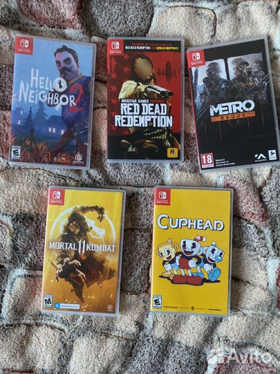 Игры для nintendo switch катриджи