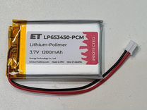Аккумулятор ET LP653450-PCM (с защитой Li-Pol )