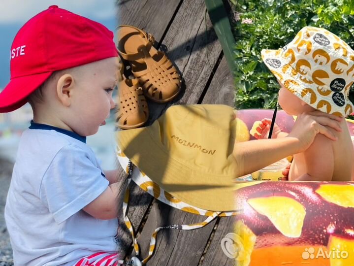 Бандана-косынка, Кепка, панама 46, круг детский