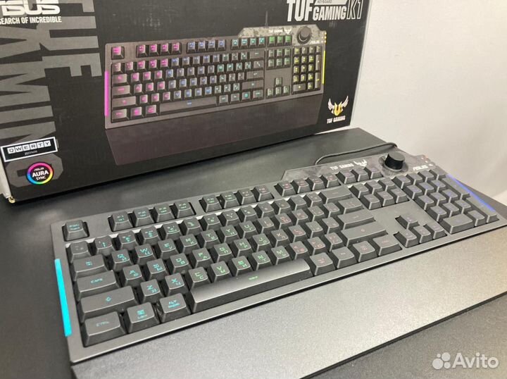 Клавиатура проводная asus TUF Gaming K1