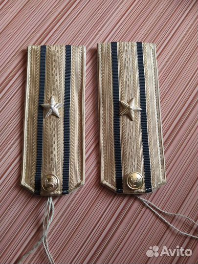 Погоны ссср,позолоченные,парадные