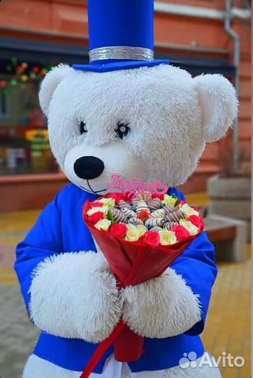 Ростовая кукла. Поздравление, аниматор мишка