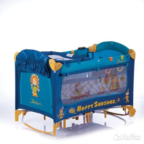 Манеж-кровать новый