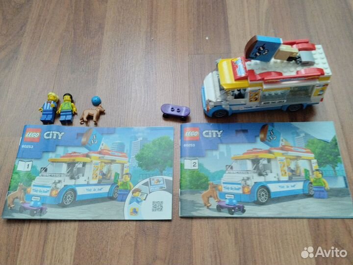 Lego City фургон морожеенщика
