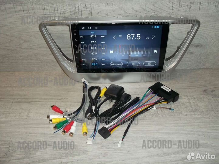 Магнитола 2DIN Hyundai Solaris Android