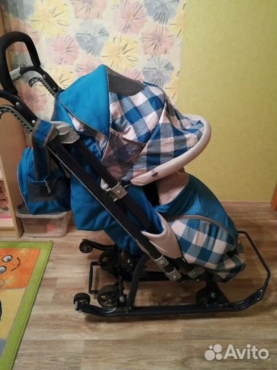 Коляска санки Ника 7-4