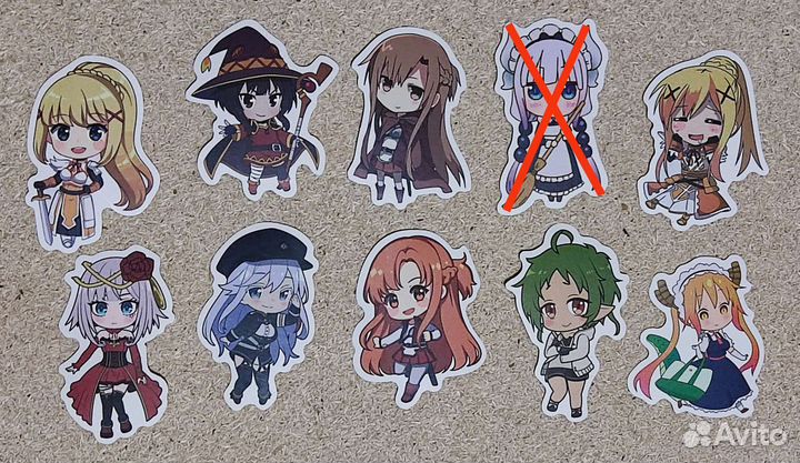 Anime - Аниме наклейки