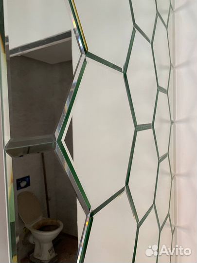 Зеркальное панно на стену