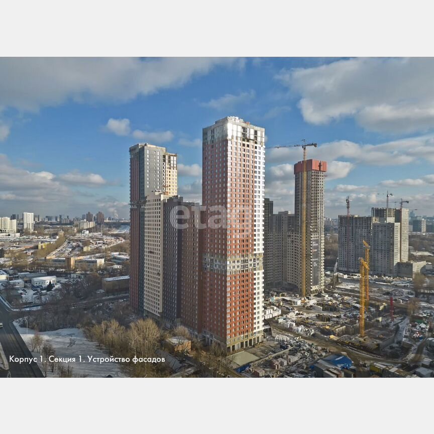 2-к. квартира, 53,3 м², 24/33 эт.