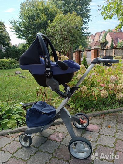 Коляска Stokke xplory v4 2 в 1 + автолька