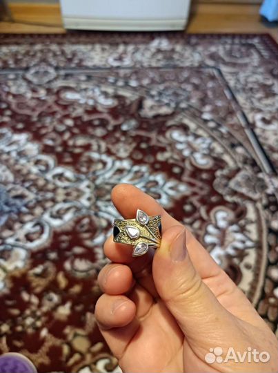 Перстень женский серебро