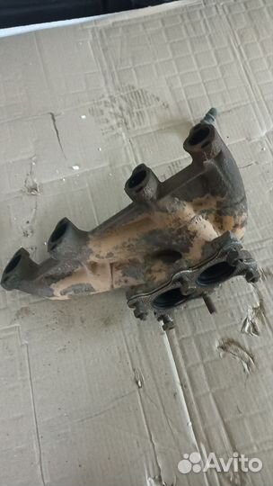 Выпускной коллекторс приемной трубой пассат б4