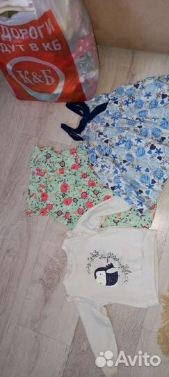 Вещи пакетом для девочки 1-2 года