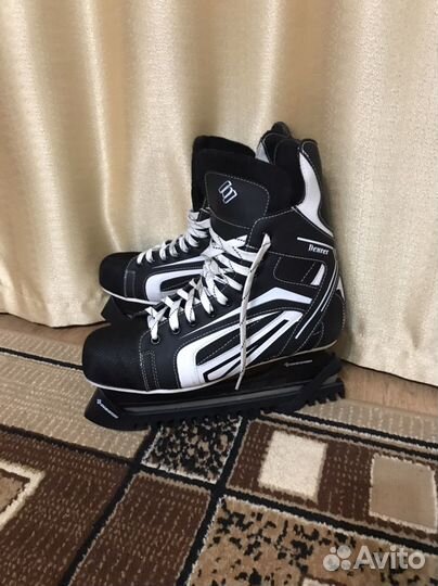 Коньки хоккейные