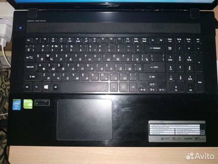 Ноутбук 17.3FHD,Intel Core i7, Nvidia GeforceGT750