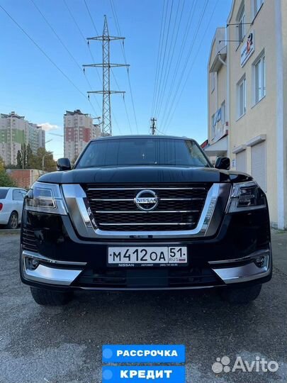 Рестайлинг Nissan Patrol У62