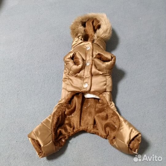 Зимний комбинезон для собак мелких пород