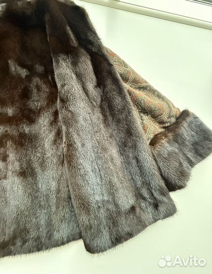 Двухстороннее меховое пальто