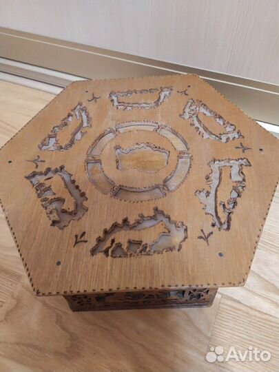 Шкатулка СССР.Ручная работа