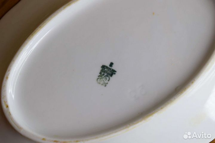 Блюдо Польша фарфор Винтаж