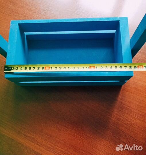 Оазис флористический, деревянный бокс