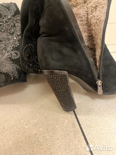 Сапоги зимние женские высокие 37