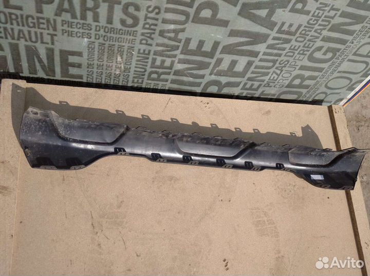 Накладка переднего бампера Логан Сандеро Степвей 2