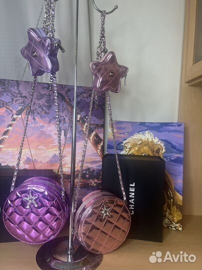 Сумка Chanel круг 5 цветов