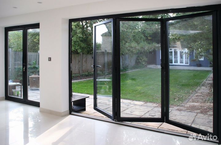 Раздвижные окна в пол (патио, порталы)