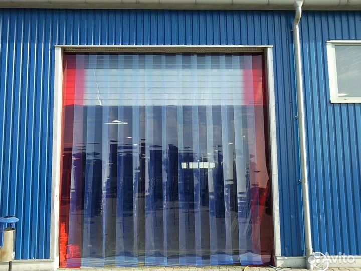 Завесы полосовые пвх для производственных помещени