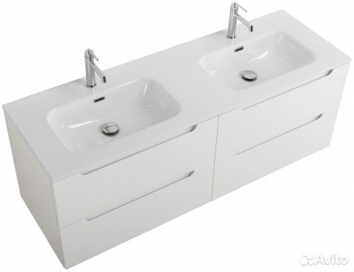Мебель для ванной BelBagno Etna-1200-4C-BB1200-2-ETL Bianco Lucido