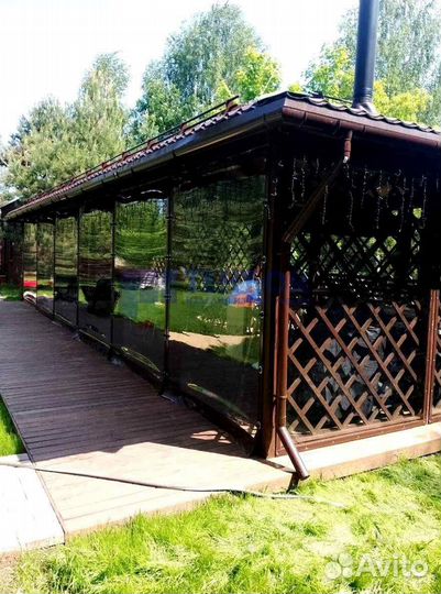 Мягкие окна для террас