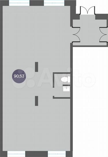 Офис, 94.68 м²